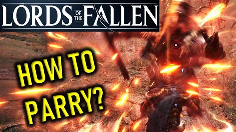 how to parry in lords of the fallen